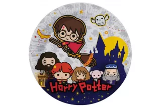 Тарелки Гарри Поттер чиби (6 шт.) Тарелки Гарри Поттер чиби (6 шт.)