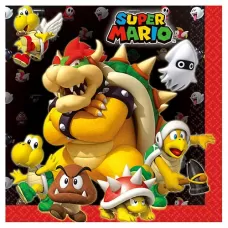 Салфетки Супер Марио (16 шт.) Салфетки Супер Марио (16 шт.)