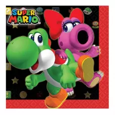 Салфетки Супер Марио малые (16 шт.) Салфетки Супер Марио малые (16 шт.)
