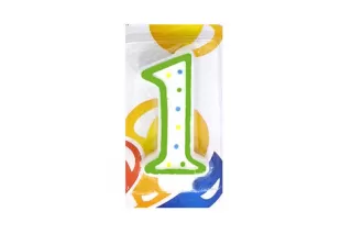 Свеча-цифра 1 Классика Свеча-цифра 1 Классика