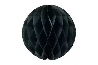 Шар бумажный черный (30 см) Шар бумажный черный (30 см)