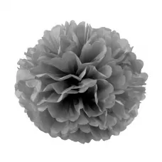 Помпон серый (20 см) Помпон серый (20 см)