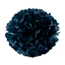 Помпон черный (30 см)