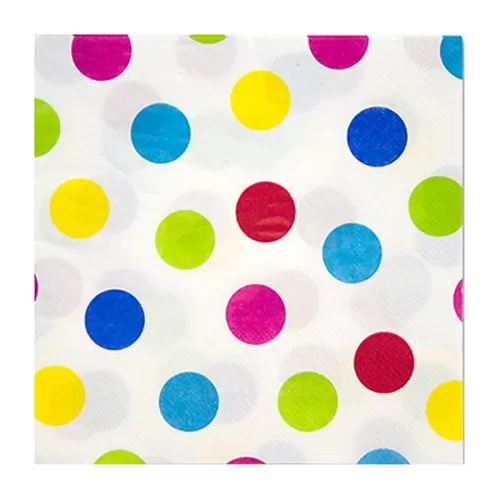 Салфетки «Горошек» (12 шт.) Салфетки «Горошек» (12 шт.)