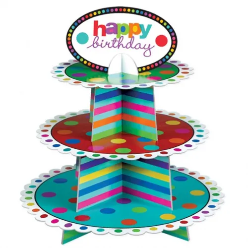 Стойка для кексов «Горошек»