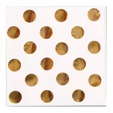 Салфетки Горошек Золото (6 шт.) Салфетки Горошек Золото (6 шт.)