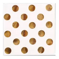 Салфетки Горошек Золото (6 шт.) Салфетки Горошек Золото (6 шт.)