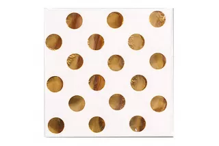 Салфетки Горошек Золото (6 шт.) Салфетки Горошек Золото (6 шт.)