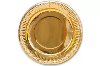Тарелки Золото 17 см (6 шт.) Тарелки Золото 17 см (6 шт.)