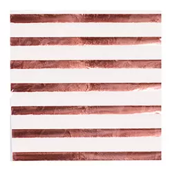 Салфетки Полоска розовое Золото (6 шт.) Салфетки Полоска розовое Золото (6 шт.)