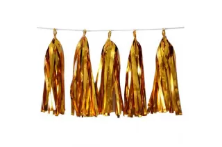 Гирлянда Тассел золотая Гирлянда Тассел золотая