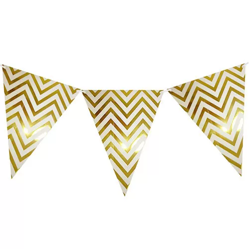 Флажки золотые Шеврон Флажки золотые Шеврон