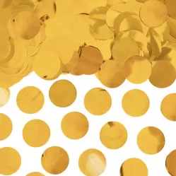 Конфетти Золото круги Конфетти Золото круги