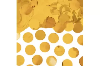 Конфетти Золото круги Конфетти Золото круги