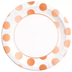Тарелки Золото розовое горошек (8 шт.) Тарелки Золото розовое горошек (8 шт.)