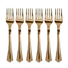 Вилки золотые (6 шт.)