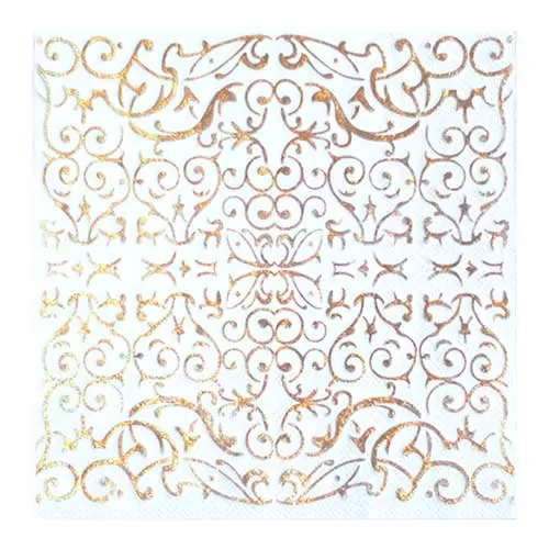 Салфетки Золото голография (6 шт.) Салфетки Золото голография (6 шт.)