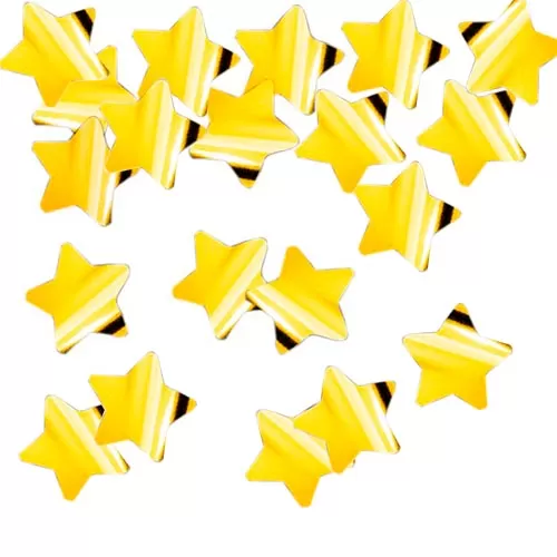 Конфетти Золото звезды Конфетти Золото звезды