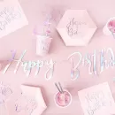 Гирлянда Нарру Birthday перламутровая Гирлянда Нарру Birthday перламутровая