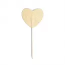 Топперы Сердечко золото (6 шт.) Топперы Сердечко золото (6 шт.)