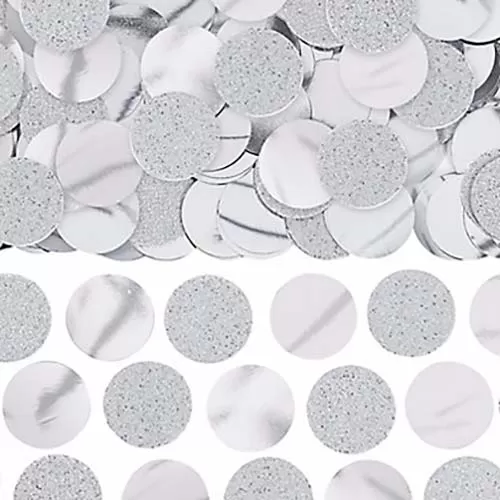 Конфетти Серебро круги Конфетти Серебро круги