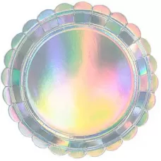 Тарелки серебро перламутр (6 шт.) Тарелки серебро перламутр (6 шт.)