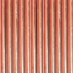 Трубочки розовое золото (12 шт.)