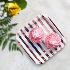 Тарелки Золото розовое (6 шт.) Тарелки Золото розовое (6 шт.)