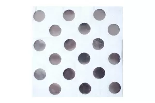 Салфетки Горошек серебро (6 шт.) Салфетки Горошек серебро (6 шт.)