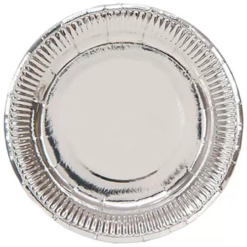Тарелки серебряные одноразовые (6 шт.) Тарелки серебряные одноразовые (6 шт.)