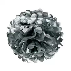 Помпон серебро (30 см) Помпон серебро (30 см)