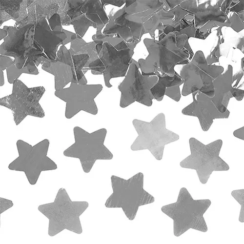 Конфетти Серебро звезды Конфетти Серебро звезды