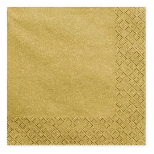 Салфетки золотые (20 шт.) Салфетки золотые (20 шт.)