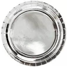 Тарелки серебро 23 см (6 шт.) Тарелки серебро 23 см (6 шт.)