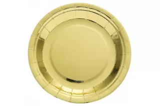 Тарелки Золото 23 см (6 шт.) Тарелки Золото 23 см (6 шт.)