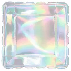 Тарелки серебро перламутр 23 см (6 шт.) Тарелки серебро перламутр 23 см (6 шт.)