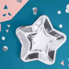 Тарелки Серебро звезда (6 шт.) Тарелки Серебро звезда (6 шт.)
