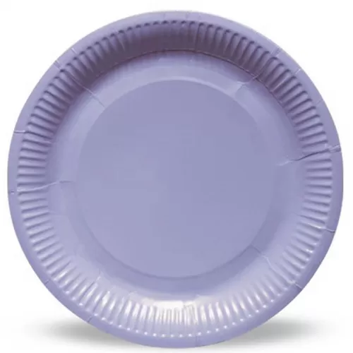 Тарелки одноразовые сиреневые (6 шт.) Тарелки одноразовые сиреневые (6 шт.)