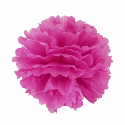 Помпон малиновый (40 см) Помпон малиновый (40 см)