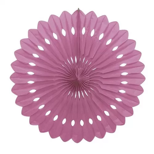 Фант бумажный розовый диаметр 40 см Фант бумажный розовый диаметр 40 см