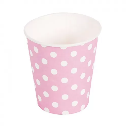 Стаканы розовые Горошек (6 шт.) Стаканы розовые Горошек (6 шт.)