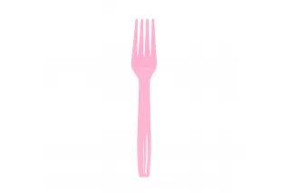 Вилки розовые (12 шт.)