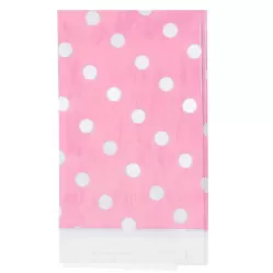 Скатерть розовая Горошек Скатерть розовая Горошек
