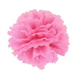 Помпон розовый (20 см)