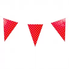 Флажки красные Точки Флажки красные Точки