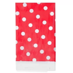 Скатерть красная Горошек Скатерть красная Горошек