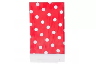 Скатерть красная Горошек Скатерть красная Горошек
