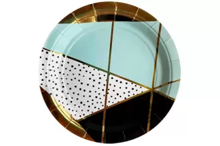 Тарелки Мятная роскошь (6 шт.) Тарелки Мятная роскошь (6 шт.)