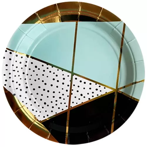 Тарелки Мятная роскошь (6 шт.) Тарелки Мятная роскошь (6 шт.)