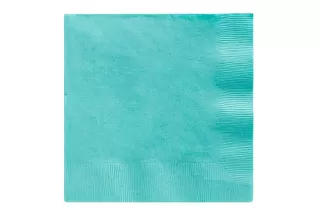 Салфетки бирюзовые (16 шт.)